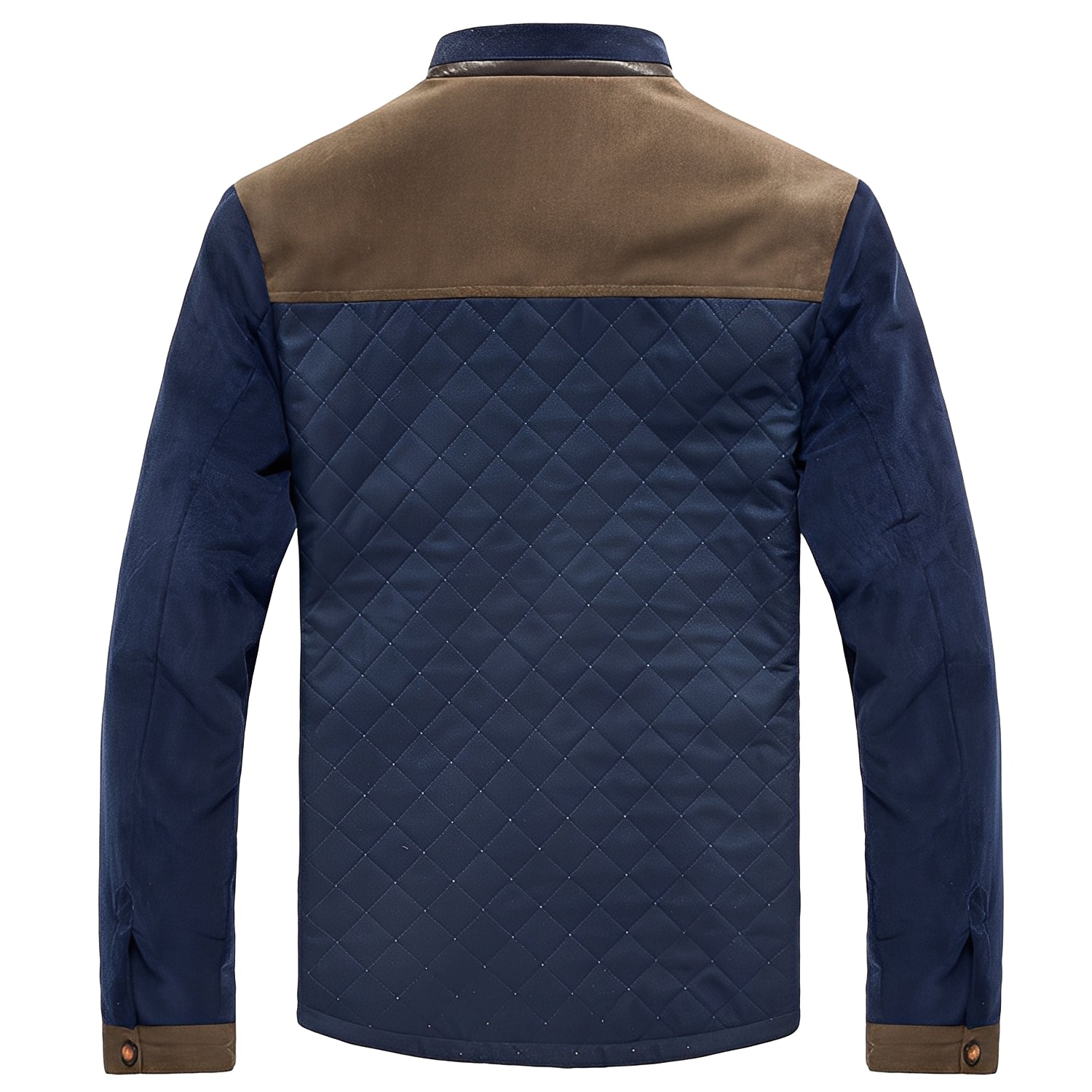 Ythan Veste Patchwork for Men – Modern and Elegant Coat in Premium Fabric with Contemporary Design