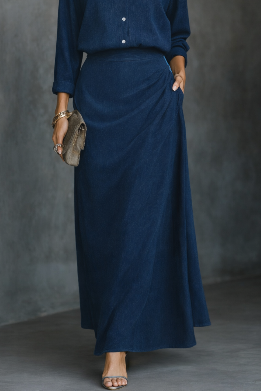 Sara™ || Elegant set with long skirt