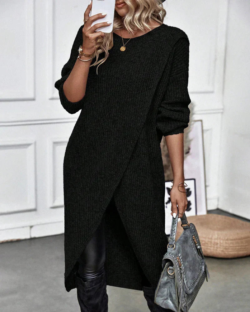 Sylvia Pull Woman – Long Elegant & Comfortable Sweater for Chic Everyday Look