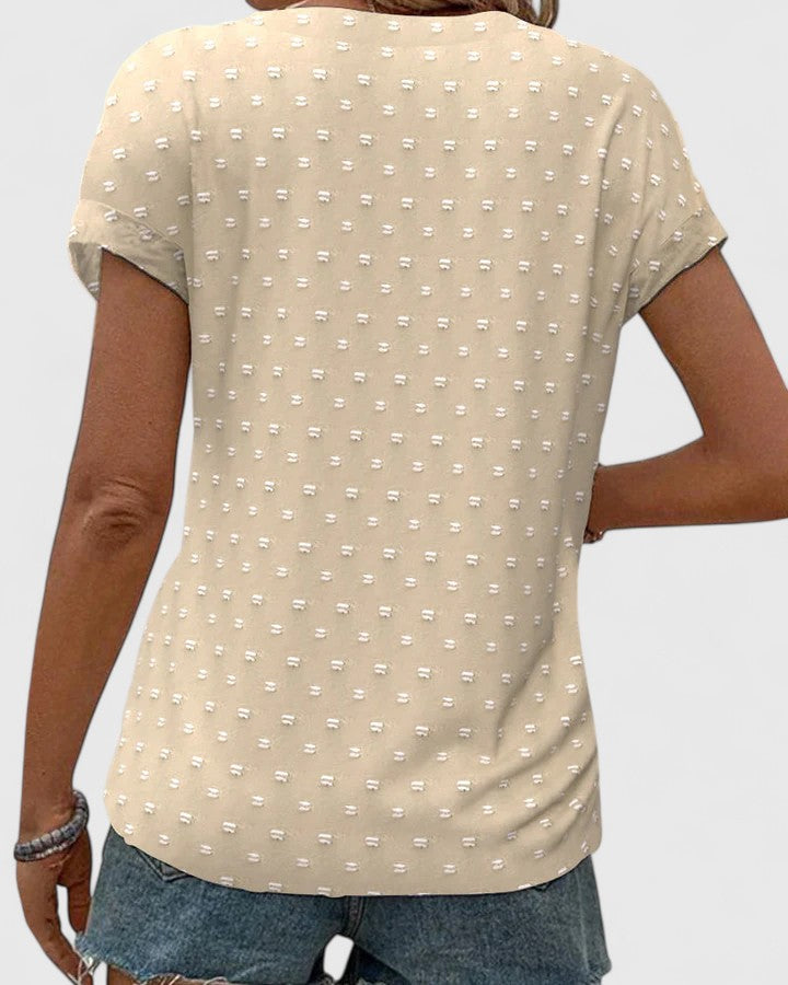V-Neck Comfortable V-Neck Shirt – Breathable Fabric & Lightweight Feel