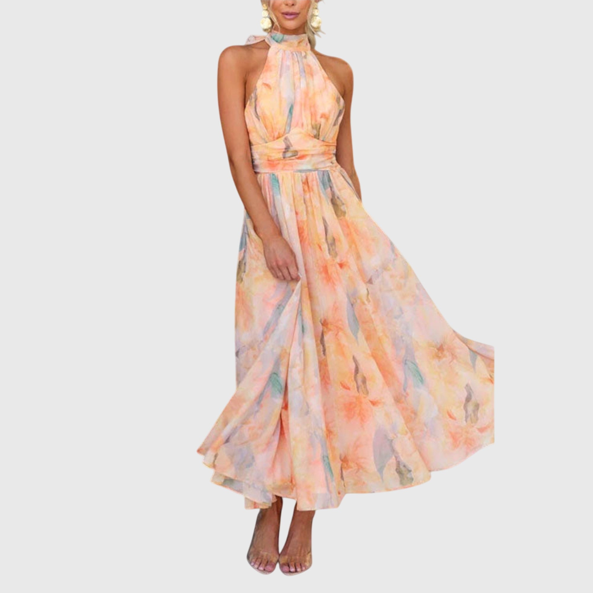 Summer Maxi Dress – Flattering Silhouette & Waist-Defining Fit