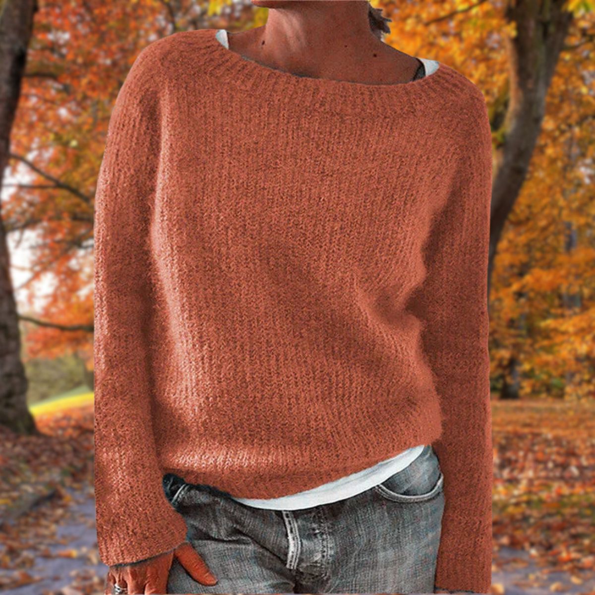 Daphne Women's Pull Tricot Emora Nova – Soft Knit, Boat Neck & Comfortable Fit