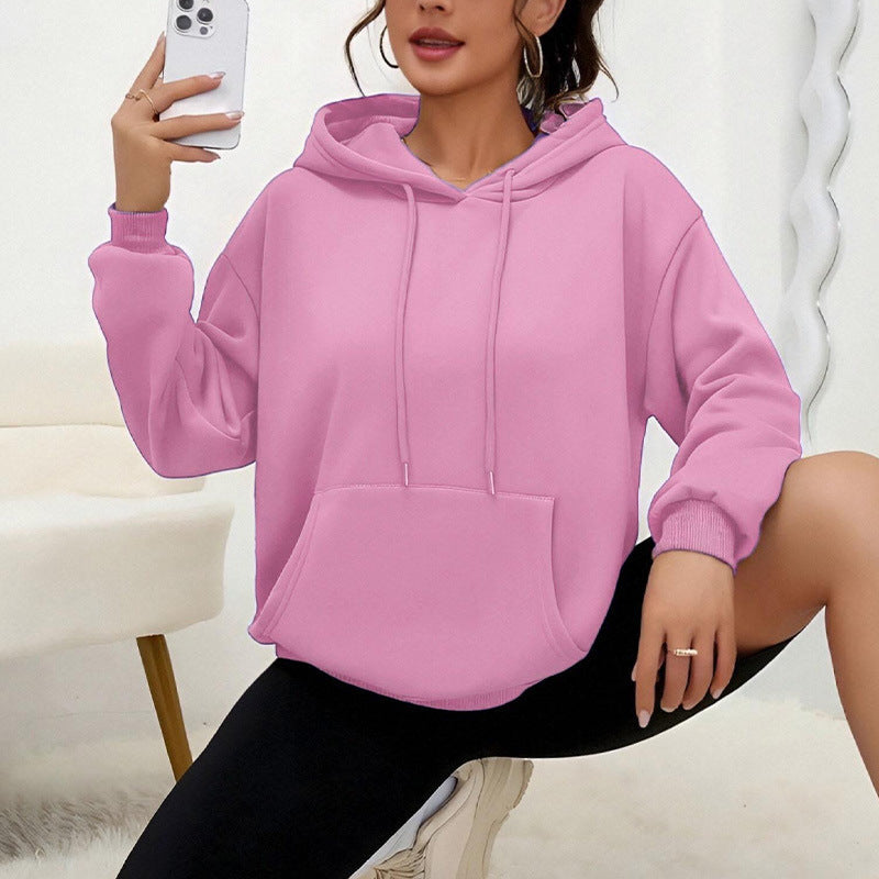 Chloe Classic Women's Hoodie – Comfortable Sweatshirt with Hood and Kangaroo Pocket