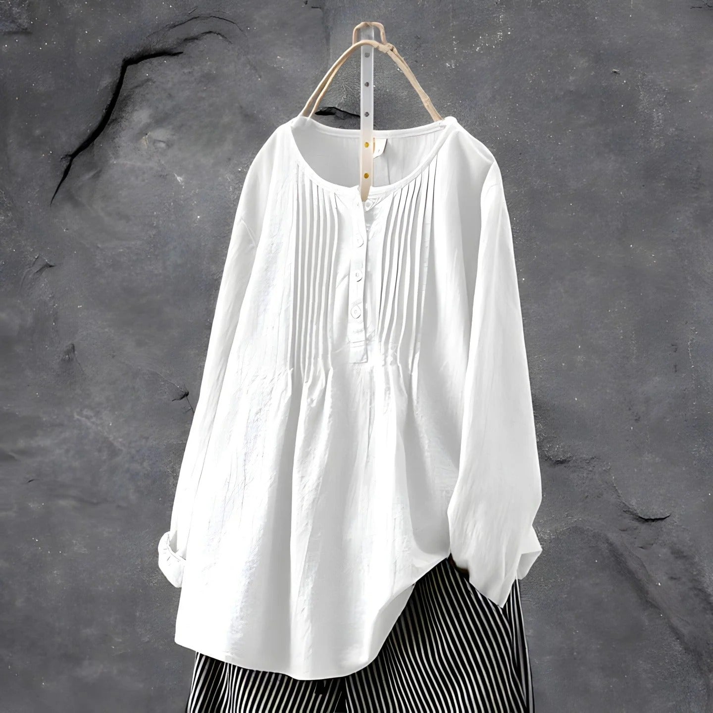 Blouse Oversize Woman Vanessa – Chic Loose Top in Premium Fabric for All Occasions