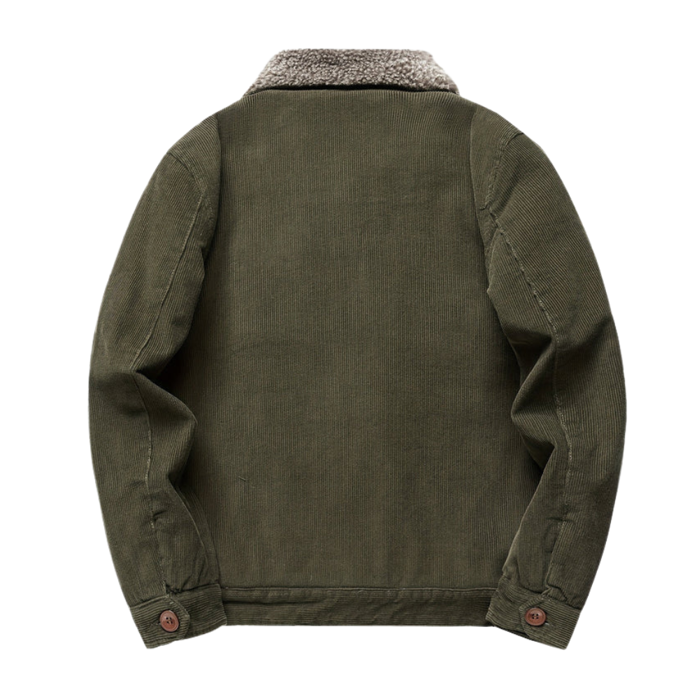 Light Cotton Coat With Chest Pocket For Outdoor For Men