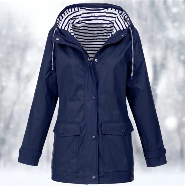 Rivka Waterproof Jacket Yellow – Rain Protection & Modern Style for Women