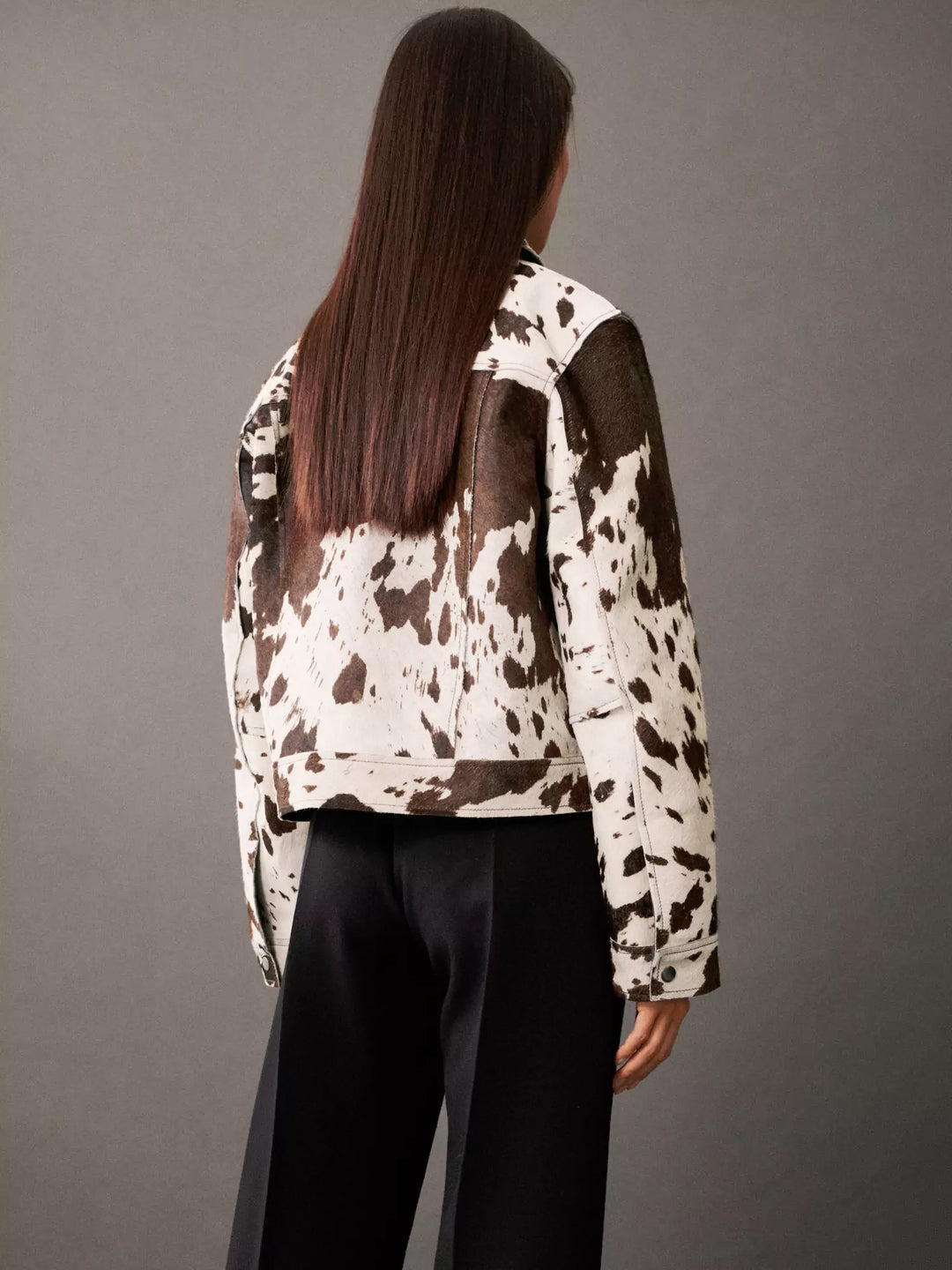 Claudia Cow Print Dress – Bold, Trendy and Original for a Unique Look