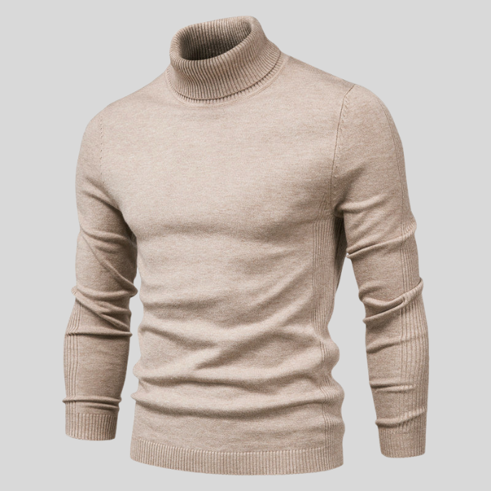 Jerold Pull Homme – Elegant & Comfortable Turtleneck Sweater with Versatile Style