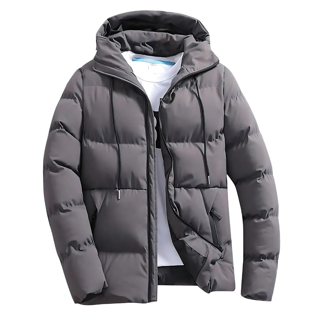 Marco Parka Homme – Waterproof Winter Coat with Adjustable Hood & Warm Lining