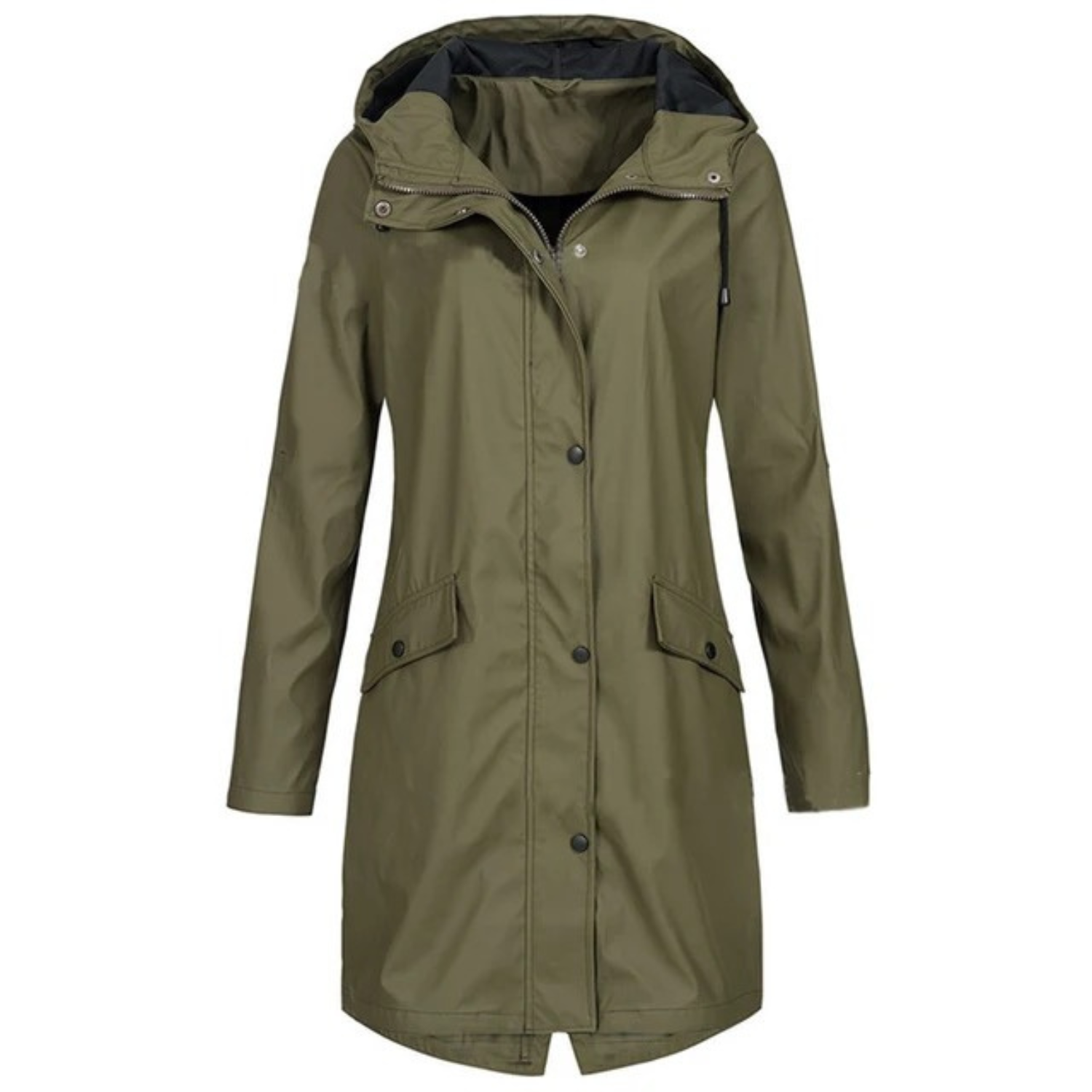 Arya Women's Windbreaker Jacket – Lightweight Waterproof with Hood & Practical Pockets