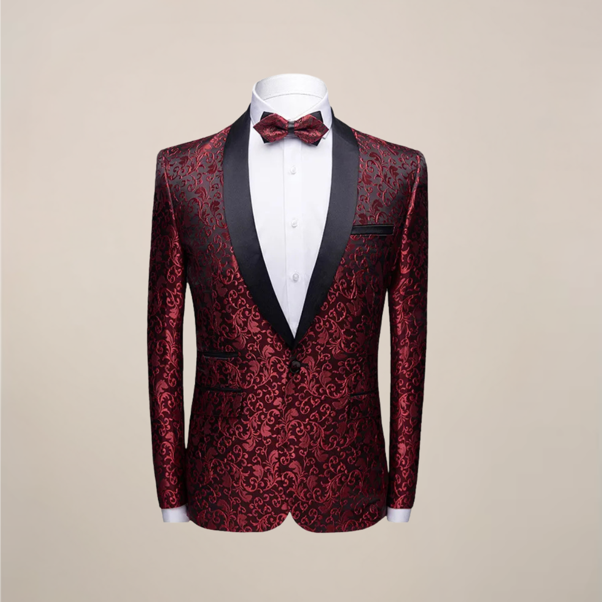 Men’s Tuxedo Blazer – Slim Fit Jacket for Formal & Evening Events