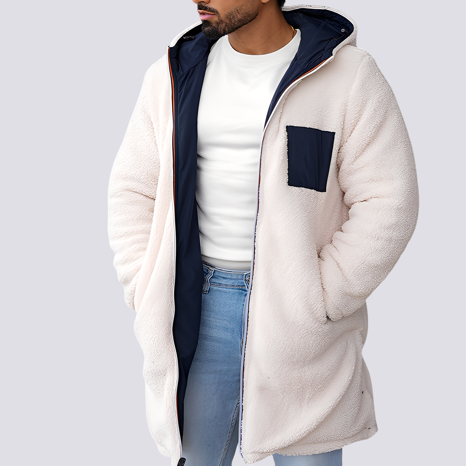 Hubert Thermal Jacket for Men – Warm Winter Coat with Modern Design for Daily and Outdoor Use