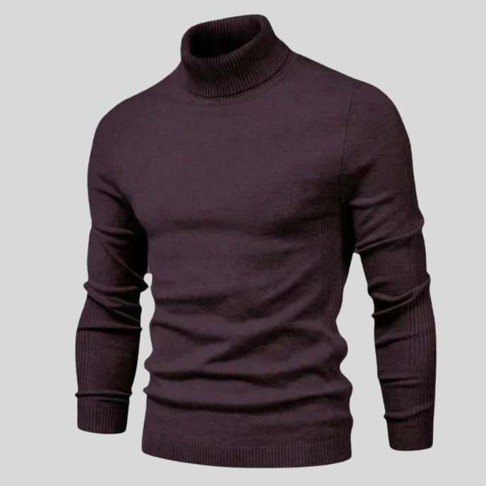 Jerold Pull Homme – Elegant & Comfortable Turtleneck Sweater with Versatile Style