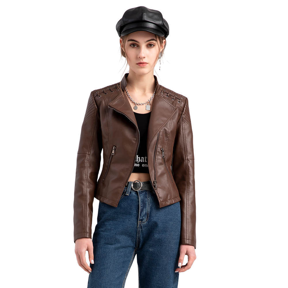 Daphne Women's Vintage Style Office Jacket – Elegant Fitted Cut with Invisible Zip & Piped Pockets
