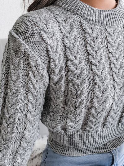Alessia Women's Sweater – Classic & Soft Round Neck Knitted Sweater for Elegant Autumn/Winter