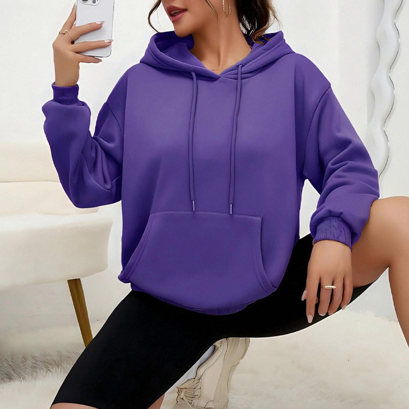 Chloe Classic Women's Hoodie – Comfortable Sweatshirt with Hood and Kangaroo Pocket