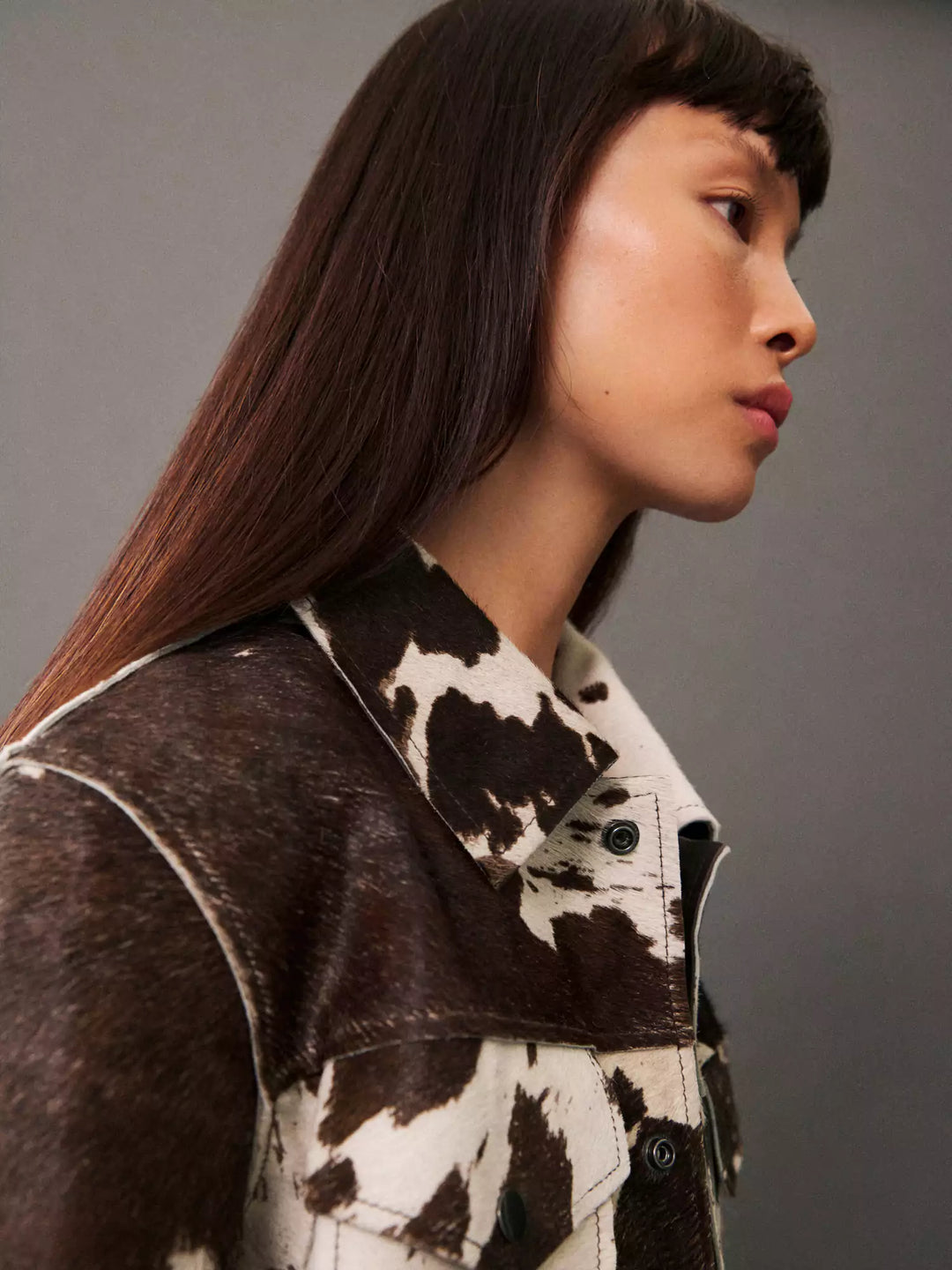 Claudia Cow Print Dress – Bold, Trendy and Original for a Unique Look