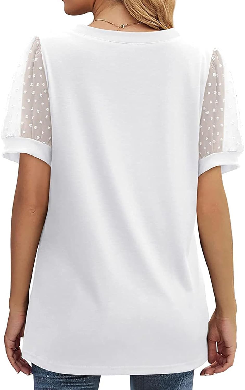 Blouse Woman Krishna with V Neck – Casual Cut with Elegant Look for Daily or Formal Use