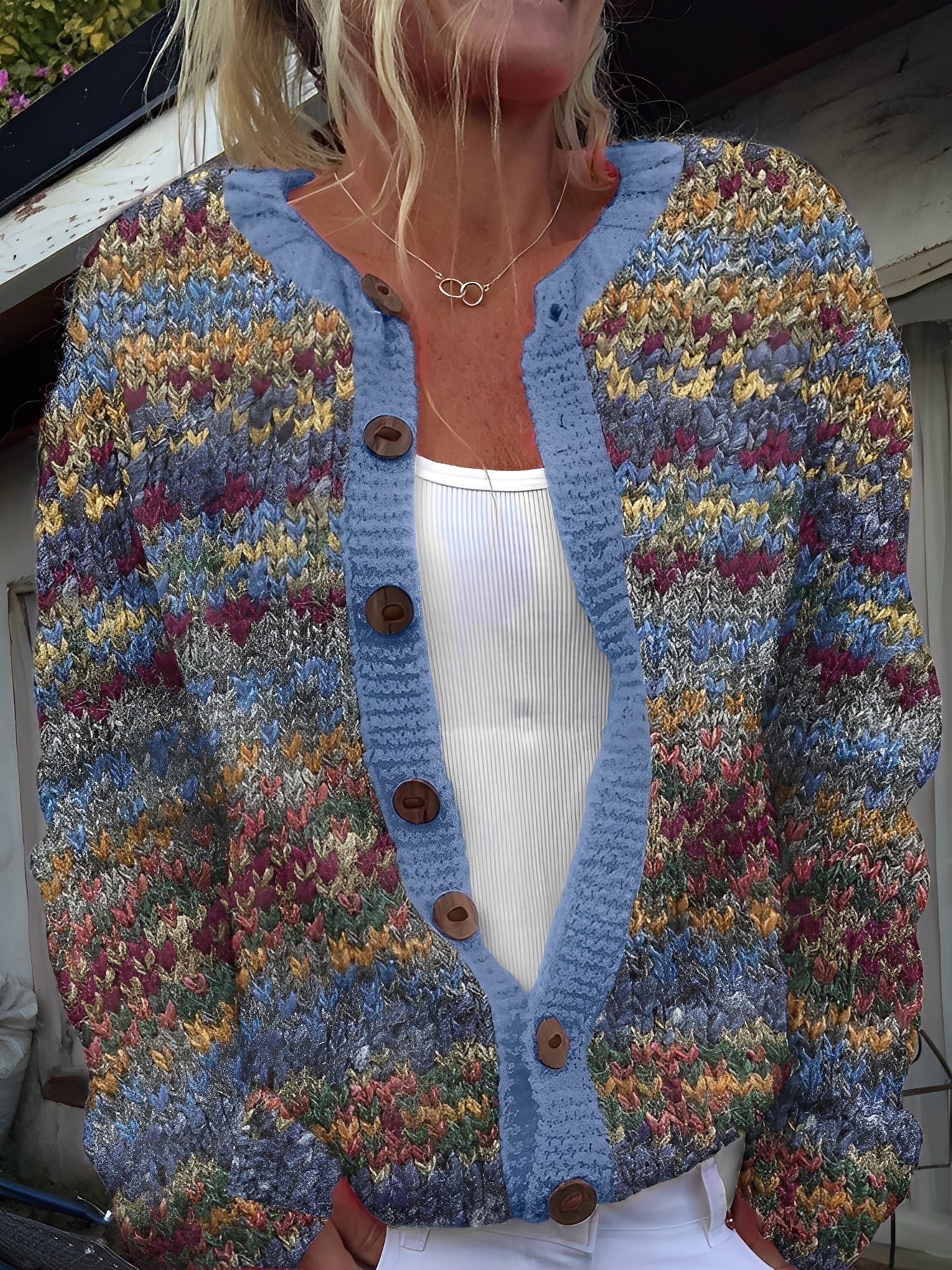 Ember – Women's Button Cardigan – Light and Soft Knit with Classic and Elegant Design