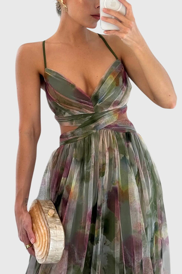 Floral Summer Maxi Dress – Breathable Fabric & Flattering Silhouette