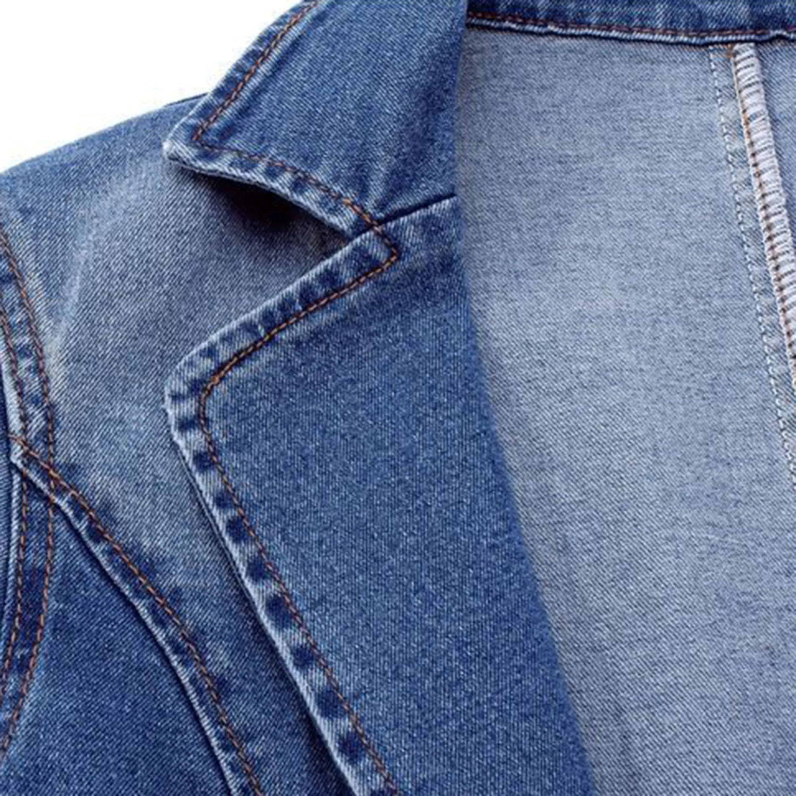 Magdalena Women's Blazer – Modern Elegant & Versatile Denim Blazer for All Occasions