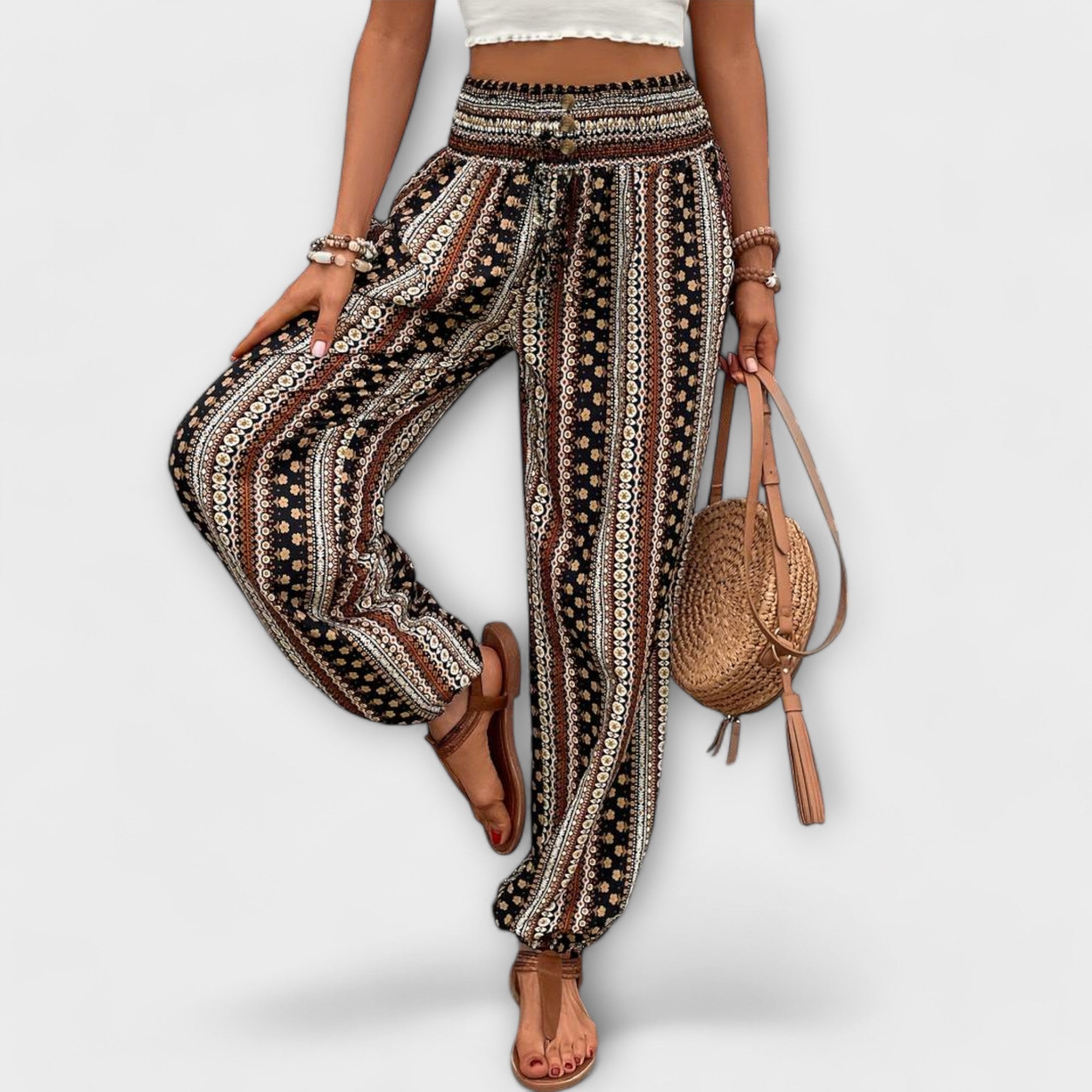 Ethnic Graphic Pants – Timeless Flattering Fit
