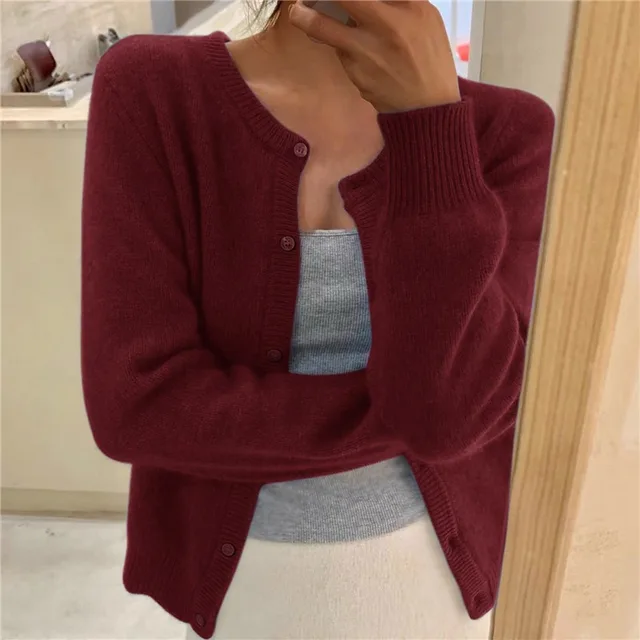 Sydney Cardigan Femme – Soft Knit Cardigan with Loose Fit & Timeless Elegance