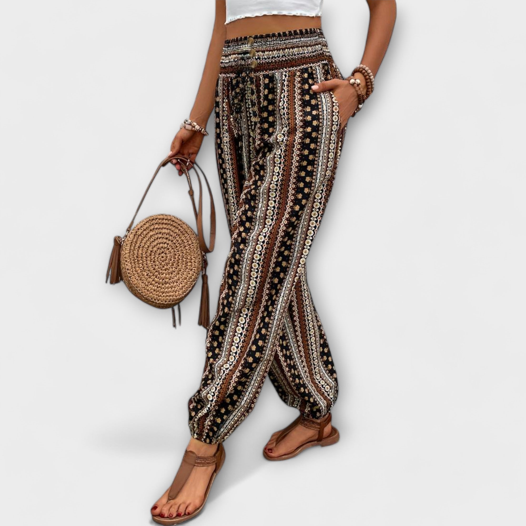 Ethnic Graphic Pants – Timeless Flattering Fit