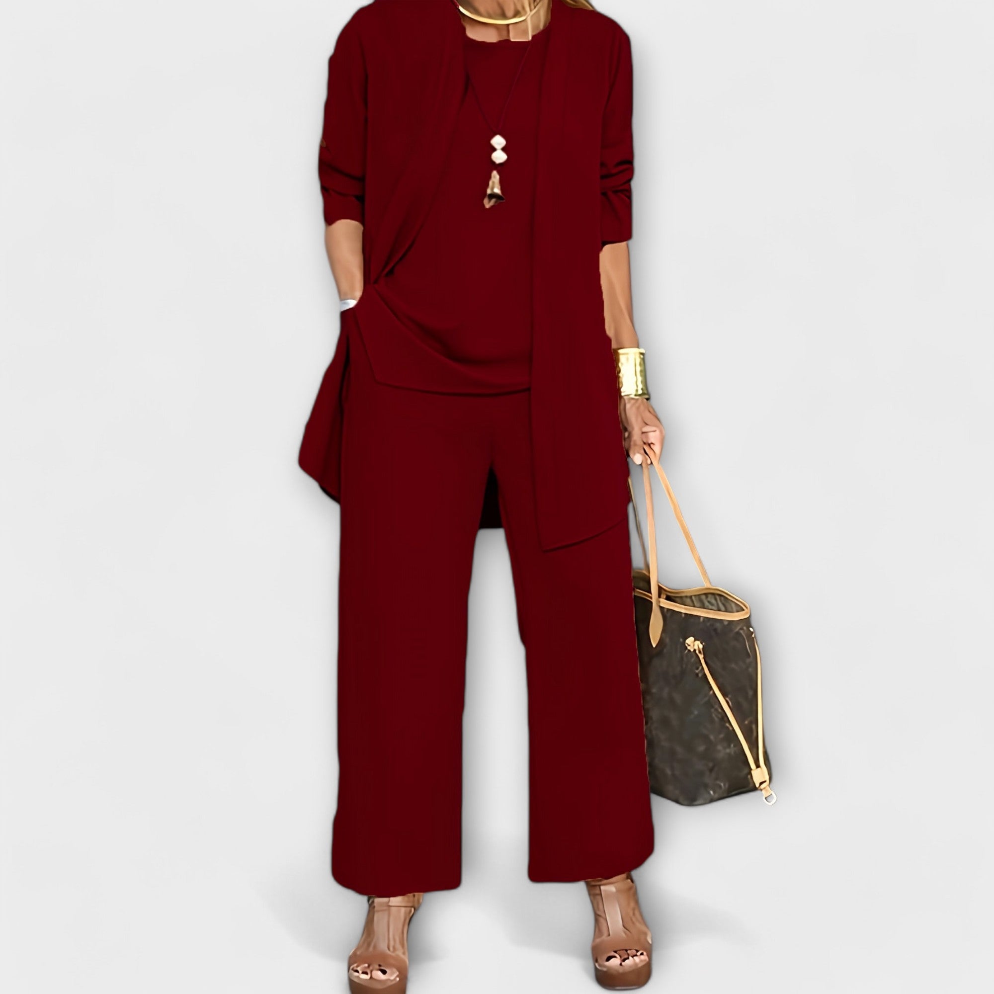 Relaxed Fit Knit Cardigan – Timeless Flattering Fit