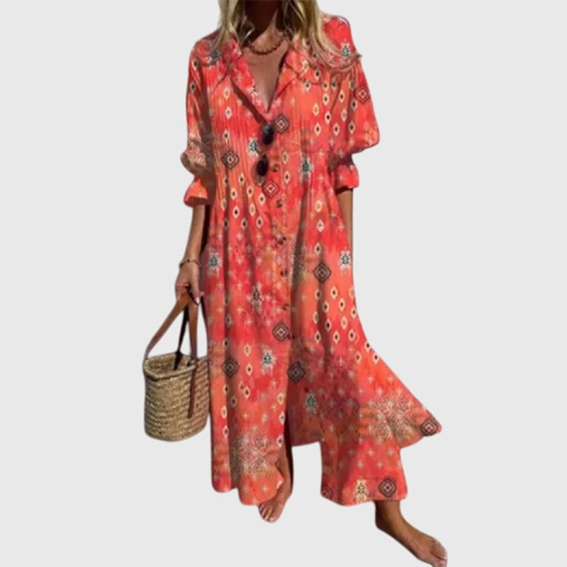 Boho Summer Dress – Lightweight Feel & Flattering Silhouette