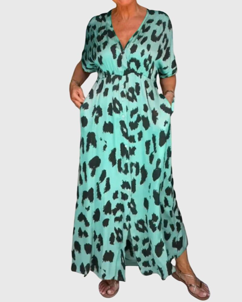 Short Sleeve Dress – Flattering Silhouette