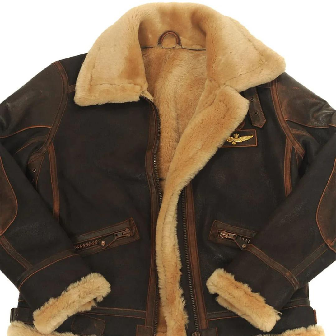 Gian Men's Jacket – Trendy Modern & Comfortable Aviator Jacket with Timeless Style