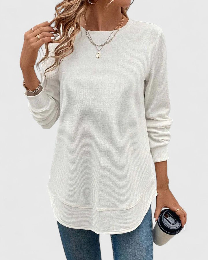 Long Sleeve Summer Women's Top – Soft Touch Fabric