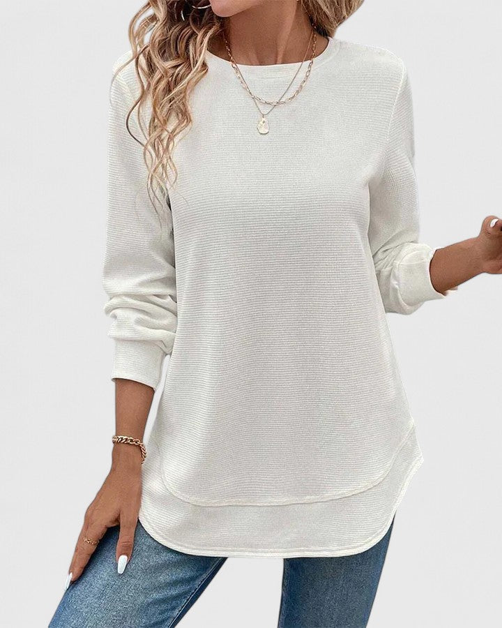 Long Sleeve Summer Women's Top – Soft Touch Fabric
