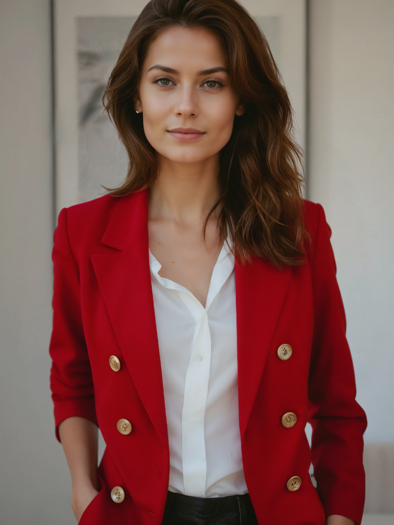 Harper Blazer Femme Elegant – Chic Comfortable Jacket in Premium Fabric for Casual Look