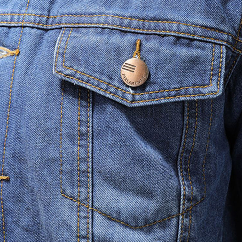 Jackson Men's Denim Jacket – Warm Lined Jean Jacket with Classic and Modern Style