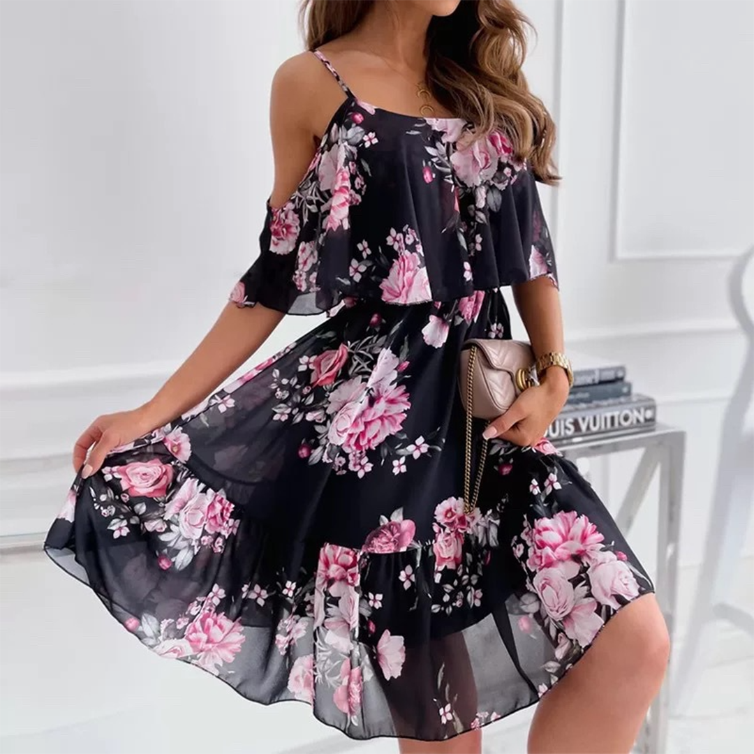 Elegant Floral Dress for Women | Lily