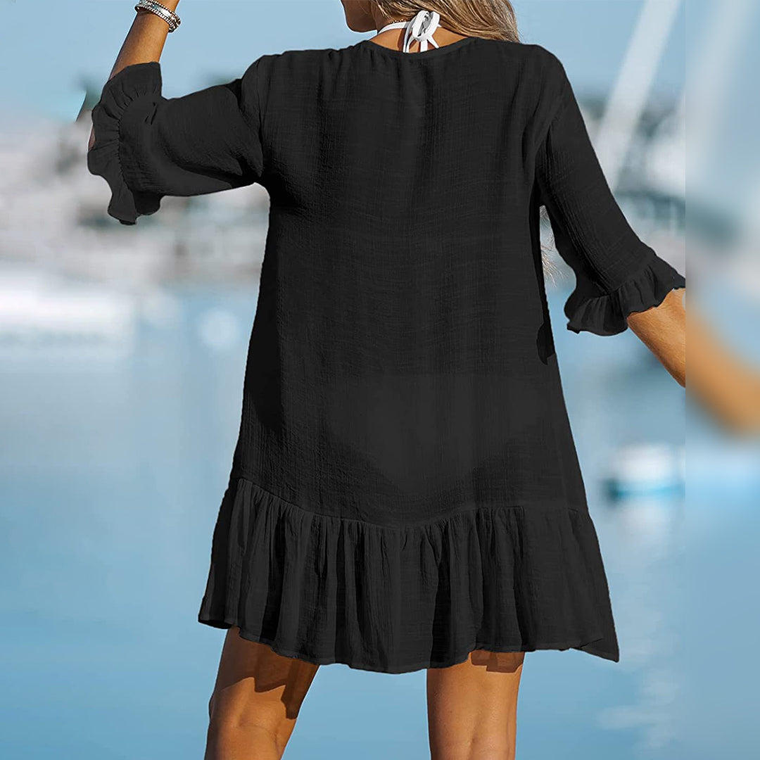 Trendy and Stylish Dress With Ruffles for Women