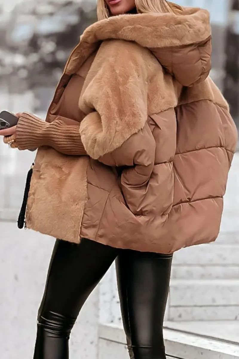 Amara Women's Winter Jacket – Warm, Comfortable and Trendy Multicolor Design