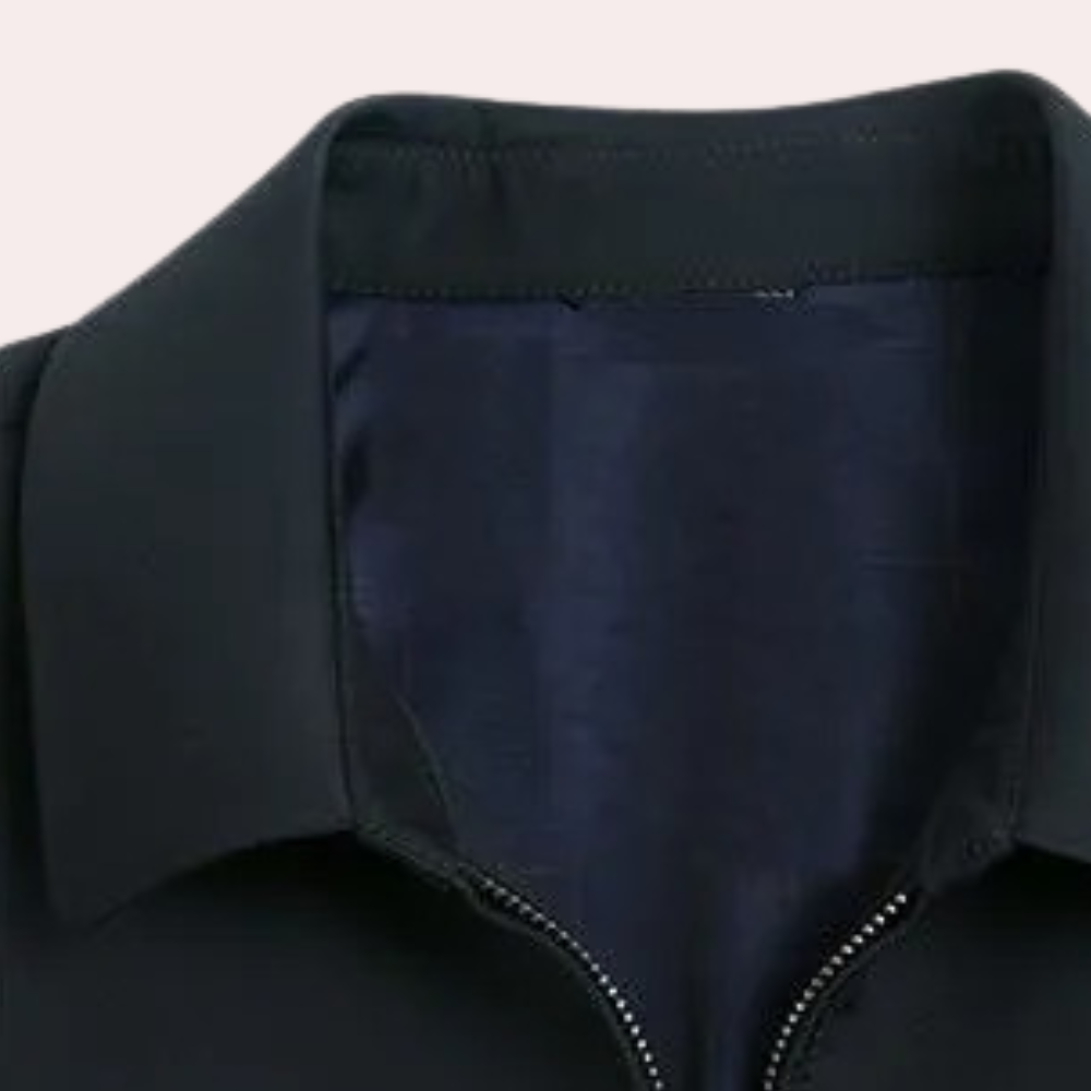 Sandro Men's Casual Jacket – Casual & Elegant Zipped Jacket with Timeless Style