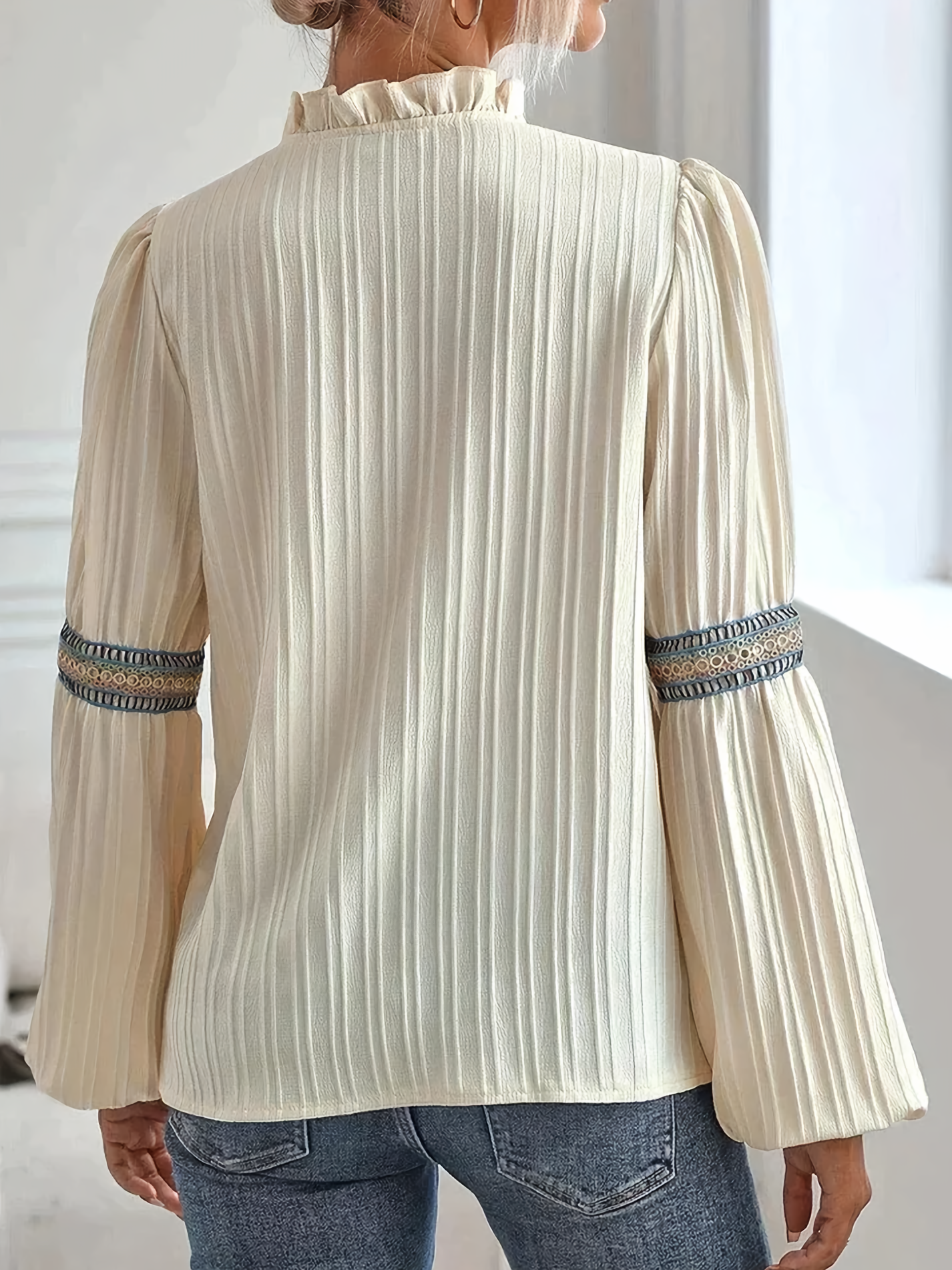 Caroline Blouse Boho Woman – Elegant and Light Blouse with Bohemian Style and Modern Details