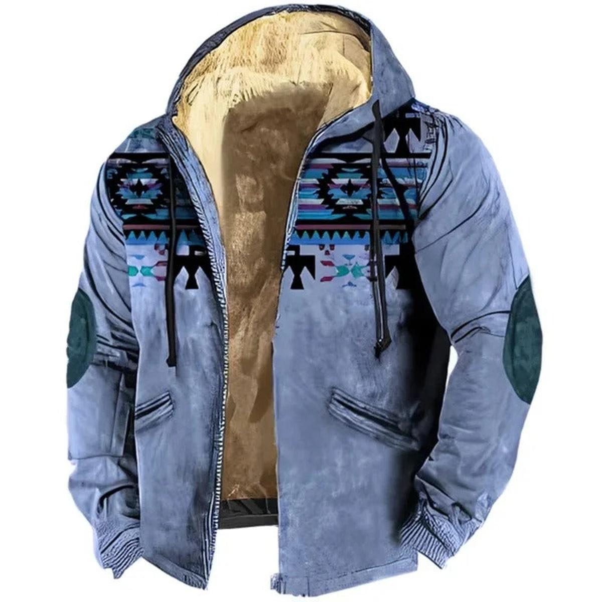 Dan Men's Winter Coat – Lightweight Insulating Parka with Hood & Weather Protection