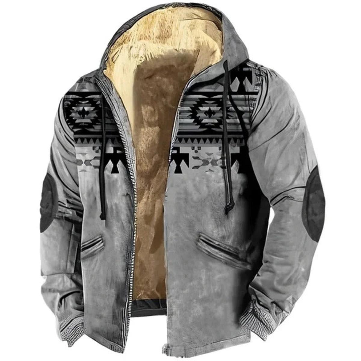 Dan Men's Winter Coat – Lightweight Insulating Parka with Hood & Weather Protection