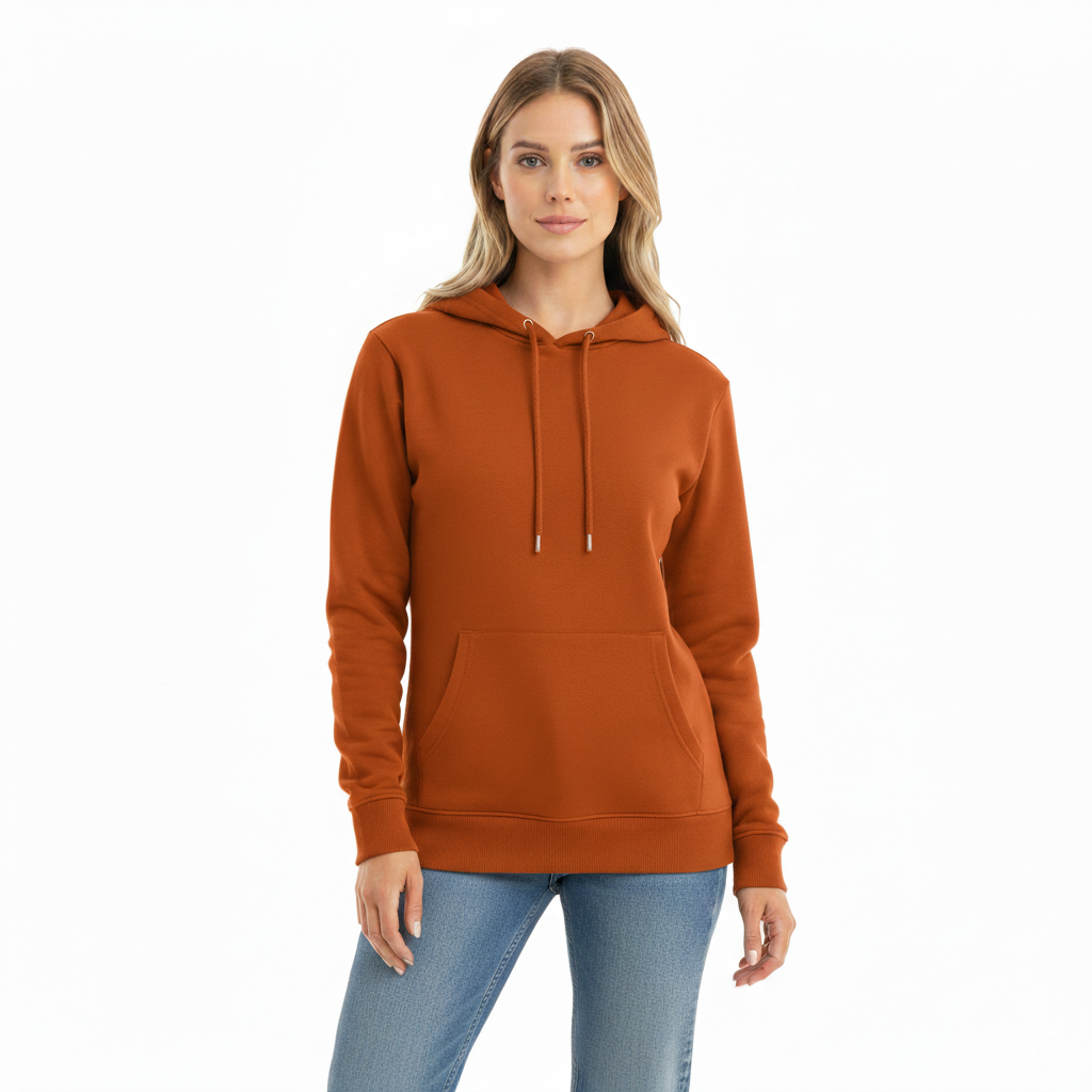 Chloe Classic Women's Hoodie – Comfortable Sweatshirt with Hood and Kangaroo Pocket
