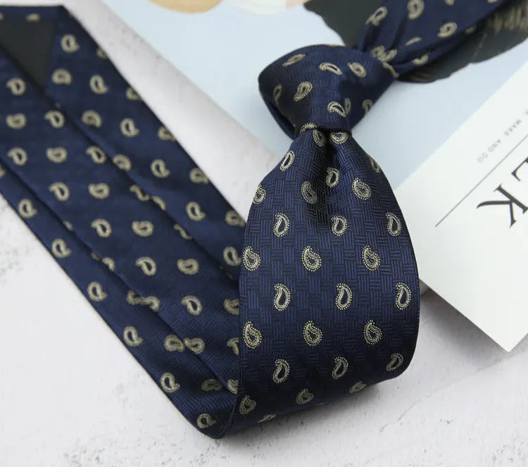 Classic Striped and Dotted Neckties for Men – Business Formal Tie Collection