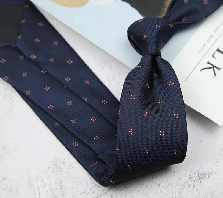 Classic Striped and Dotted Neckties for Men – Business Formal Tie Collection