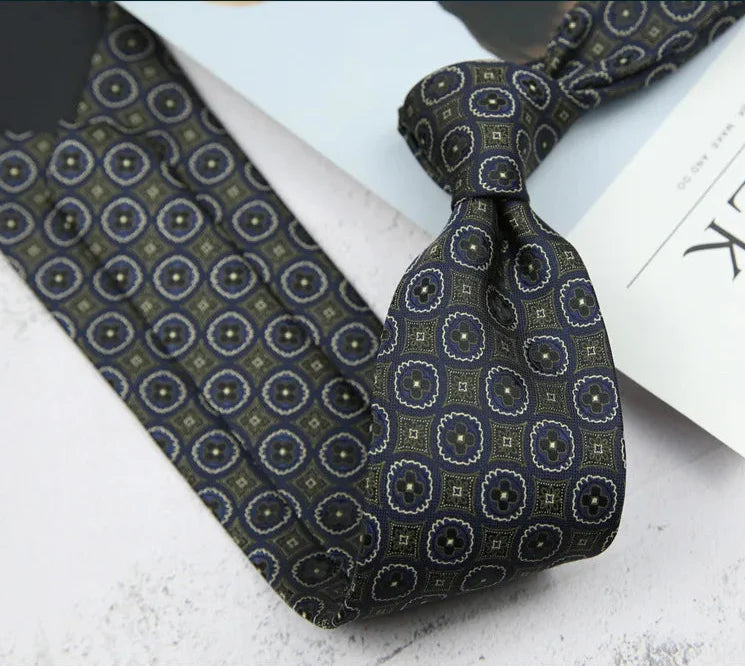 Classic Striped and Dotted Neckties for Men – Business Formal Tie Collection