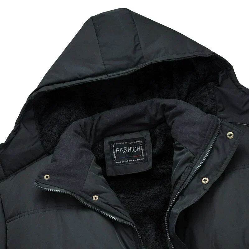 Gabriel Men's Jacket – Warm & Stylish Hooded Puffer for Winter