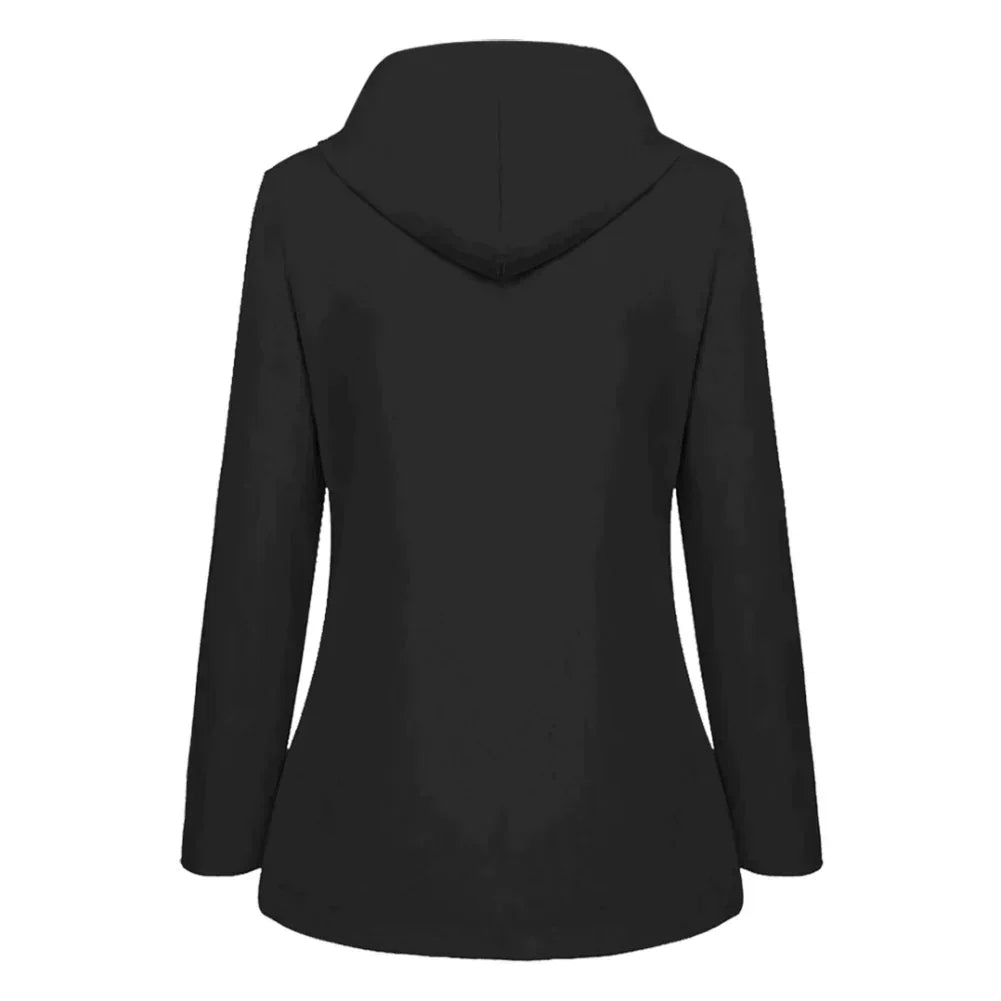 Lorena Women's Waterproof Jacket – Elegant, Soft & Comfortable Lined for Rain