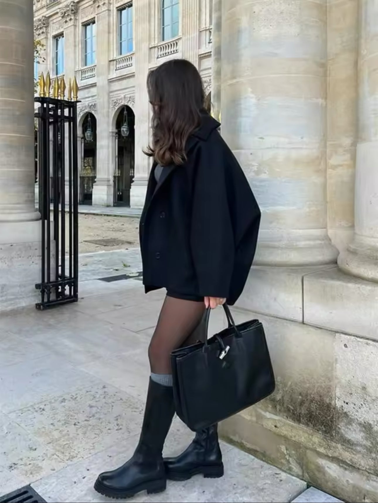 Amélie Woman Oversize Coat – Elegant Soft & Trendy Wool Coat for Winter